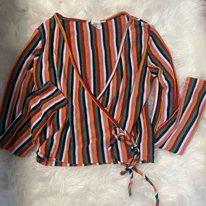 Multi color crop top - worn